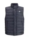 Etro Padded Vest With Logo In Black
