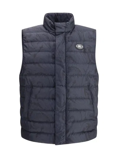 ETRO LOGO DOWN VEST