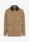 Etro Stylish Jacket With Chest Pocket And Flap Pockets In Brown
