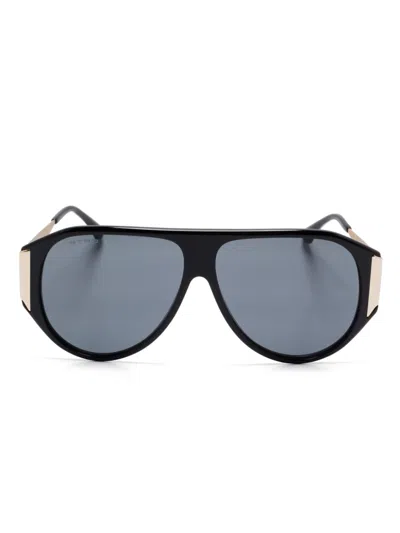 Etro Logo-embossed Sunglasses In Blue