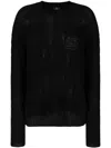 Etro Cashmere Crew-neck Sweater In Black