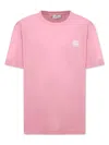 Etro Round Collar Tt Shirt In Rosa