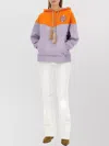 Etro Logo Embroidered Hooded Sweatshirt With Kangaroo Pocket In Purple