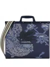Etro Handtasche Mit Jacquardmuster In Blue