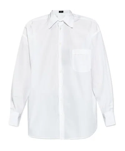 ETRO ETRO LOGO EMBROIDERED LONG SLEEVED SHIRT