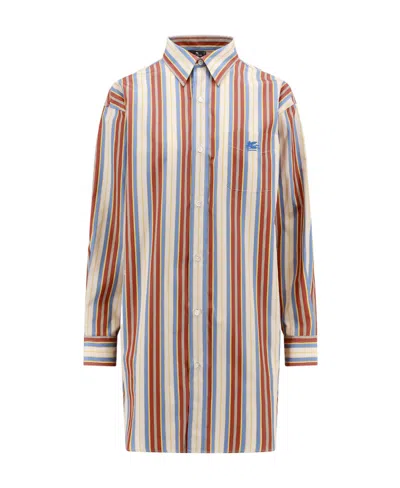 Etro Shirt In Multicolour