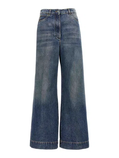 ETRO LOGO EMBROIDERY JEANS