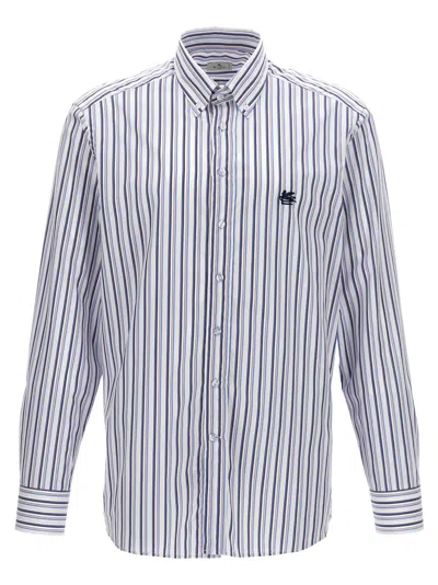 ETRO ETRO LOGO EMBROIDERY SHIRT