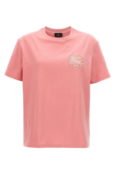 ETRO ETRO LOGO EMBROIDERY T-SHIRT