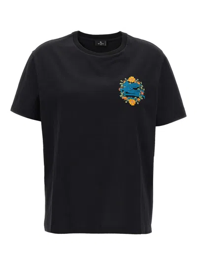 ETRO CAMISETA - NEGRO