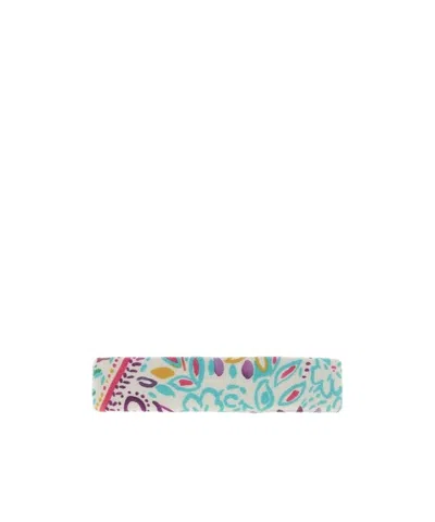 Etro Logo Hair Accessories In Multicolor