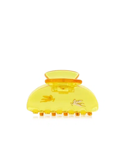 Etro Logo Hair Accessories In Yellow