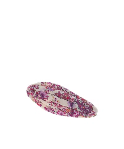 Etro Logo Hair Accessories In Yellow
