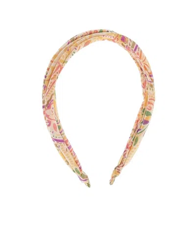 Etro Logo Hair Accessories In Yellow