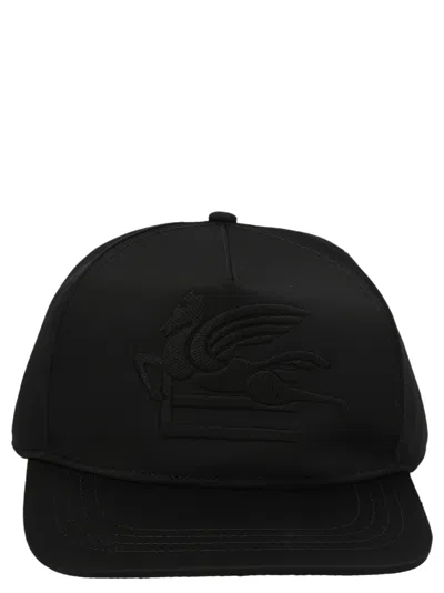 Etro Logo Hat Hats In Black