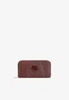 Etro Logo Paisley Zipped Wallet In Multicolor