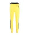 Etro Logo-print Leggings In Yellow