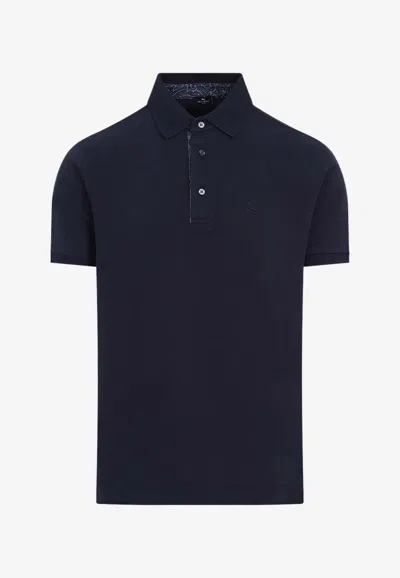 ETRO LOGO SHORT-SLEEVED POLO T-SHIRT