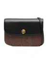 Etro Logo Shoulder Bag In Black