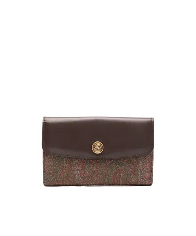 ETRO ETRO PAISLEY-PRINTED WALLET