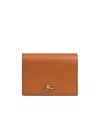 Etro Pegaso-motif Leather Wallet In Brown