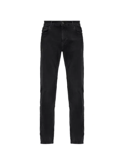 Etro Logo-embroidered Jeans In Multi