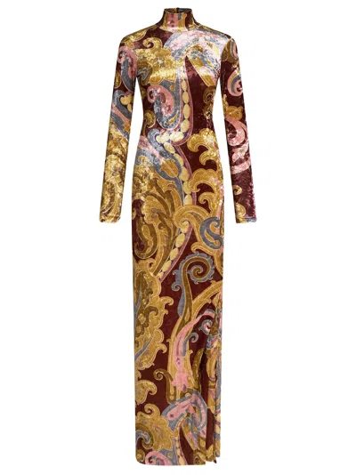 Etro Dresses Bordeaux