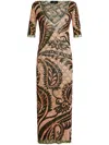 ETRO LONG DRESS WITH PAISLEY PRINT