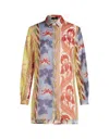 Etro Wallpaper Cotton Voile Long-sleeve Shirt In White