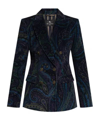 Etro Long Sleeve Blazer