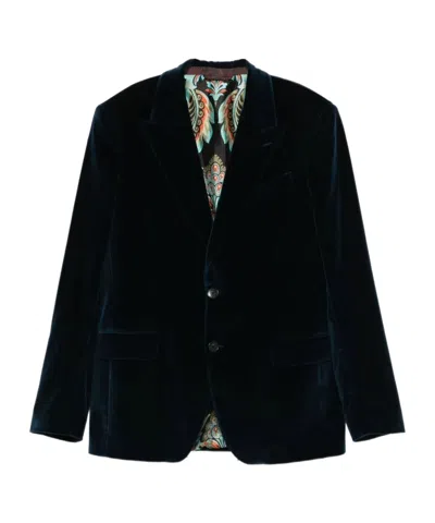 ETRO SINGLE-BREASTED BLAZER
