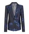Etro Denim Jackets Woman In Blue