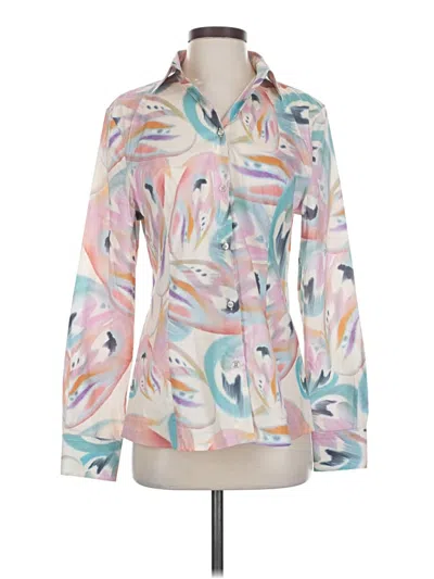 Pre-owned Etro Long Sleeve Blouse In Pink