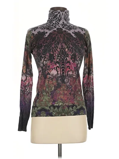 Pre-owned Etro Long Sleeve Blouse In Purple