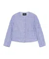 Etro Scalloped Corded Lace Jacket