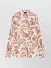 Etro Long Sleeve Paisley Print Shirts Collection In Multi