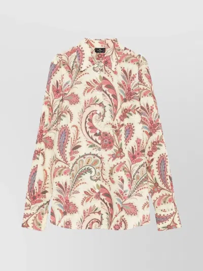 ETRO LONG SLEEVE PAISLEY PRINT SHIRTS COLLECTION