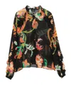 Etro Long Sleeve Shirt In Black