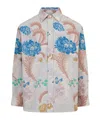 Etro Long Sleeve Shirt In Gray