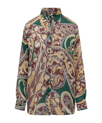 ETRO ETRO PAISLEY PRINTED SHIRT