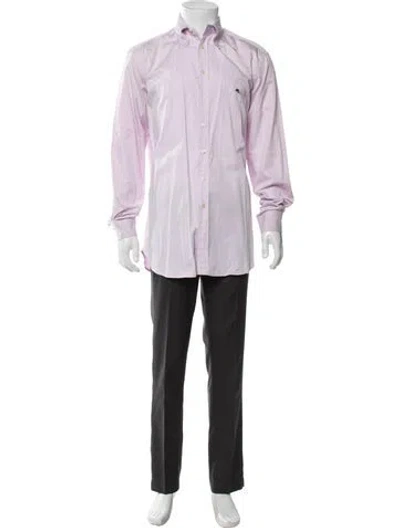 Pre-owned Etro Long Sleeve Shirt In Pink
