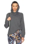 Etro , Wool And Cashmere Sweater, Woman, Grey, Size 48 In Smoke Grey