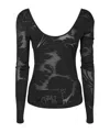 Etro Grey-black Paisley T-shirt In Black