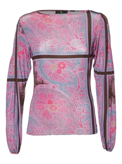 Pre-owned Etro Long Sleeve Top
