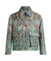 Etro Paisley Print Buttoned Jacket In Multicolor