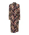 Etro Long-sleeved Dress In Black