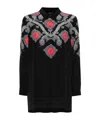 Etro Paisley-print Silk Shirt In Black
