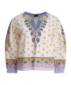 Etro Printed Paisley V-neck Knitwear