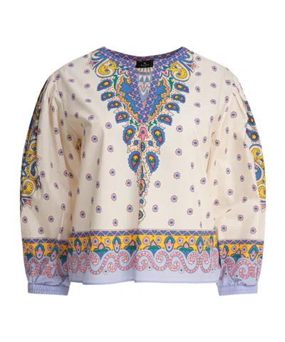 ETRO ETRO PAISLEY PRINTED TOP