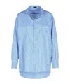 Etro Oversize-hemd Mit Pegaso In Blue